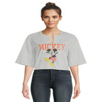 Mickey Mouse Juniors Mickey Mouse grafička majica sa kratkim rukavima, veličine XS-XXXL