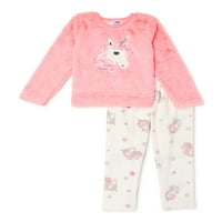 Bmagical set pidžama dugih rukava za djevojčice, 2 komada, veličine 4-6X