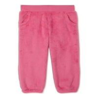 Garanimals krznene Jogger pantalone za djevojčice i djevojčice, veličine 12m-5T