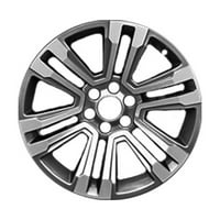 Rekondred OEM aluminijumski aluminijski kotač, obrađeni srednji ugljen metalik, fits - GMC Yukon