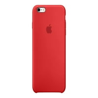 Apple-crvena - stražnji poklopac za mobilni telefon-silikon-crveni
