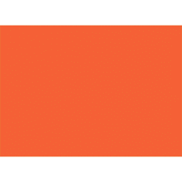 LUXPaper Mini ravne Note kartice, 100lb, mandarina narandža, 9 16, 1, pakovanje