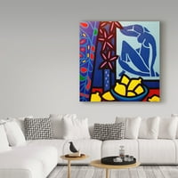 Zaštitni znak Likovna umjetnost 'Počast Matisse 1' Canvas Art by John Nolan