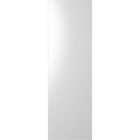 Ekena Millwork 18 W 67 H True Fit PVC dvo panelni Ševron modernog stila fiksne kapke za montiranje, bijele