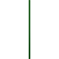 Ekena Millwork 1 8 W 106H True Fit PVC, trodijelna uokvirena ploča-N-letve roletne, Viridian Green
