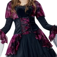 Pink gotic Witch adult Halloween Costume XL