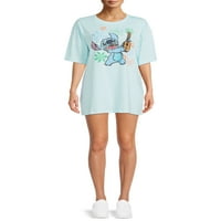 Disney Stitch Junior ' Ukulele Skica Duga T-Shirt