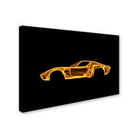 Zaštitni znak likovne umjetnosti' Lamborghini Miura ' platna Umjetnost Oktavijana miela