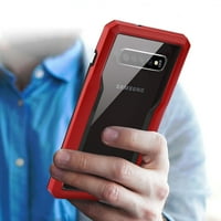 Samsung Galaxy S zaštitni poklopac u crvenoj boji za upotrebu sa Samsung Galaxy S 3-paketom