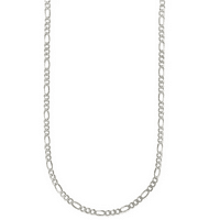 Figaro lančić od srebra, 16 do 30, sa kopčom od jastoga, za žene, djevojke, Unisex
