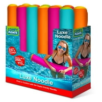 Udobni plovci Super Meki Luxe plovak za plivanje s rezancima - 12 kom, boje variraju pošiljalac