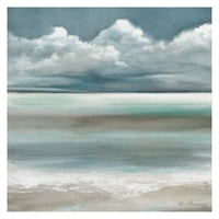 RemekEpotela umjetnička galerija mir tišina uz more I od strane Ruane Manning Canvas Art Print 30 30