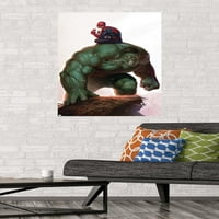 Marvel Comics - Spider-Man - besmrtni Hulk # zidni poster, 22.375 34
