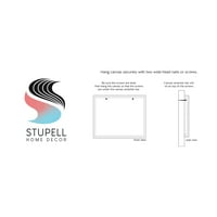 Stupell Industries Sažetak Lake Cliffs pejzažno slikarstvo Galerija grafičke umjetnosti umotano platno Print