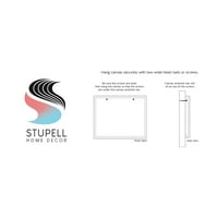 Stupell Industries dva jedrilica plutajuća maglovita okeanska vremenska slika Galerija slika umotano platno