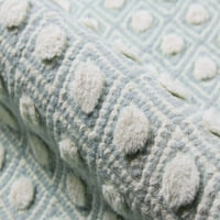 Erin Gates Momeni Langdon Windsor Plava ručna vuna vunena tepih 3'9 5'9