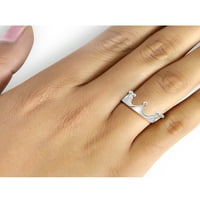 Zlatariclub Sterling Silver krunski prsten za žene