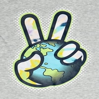Wonder Nation Boys Majica Za Dan Planete Zemlje, Veličine 4 - & Husky