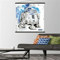 Star Wars: Originalna trilogija - R2D zidni plakat sa drvenim magnetskim okvirom, 22.375 34