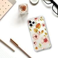 Essentials iPhone Pro Ma futrola za telefon, Anemone Flowers narandžasta