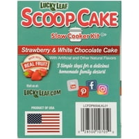 Lucky list Scoop torta jagoda sa bijelom čokoladnom tortom 27oz