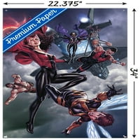 Marvel Comics - Scarlet Witch - Avengers Zidni plakat sa pućimpinima, 22.375 34