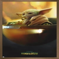 Star Wars: Mandalorijska sezona - Grogu u Pod zidnom posteru, 14.725 22.375 Uramljeno