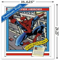 Marvel trgovinske kartice - Zidni poster Spider-Man, 14.725 22.375 Uramljeno