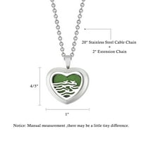 Mamin poklon za mamu ogrlica difuzora eteričnih ulja, ogrlica za aromaterapiju, ogrlica za mirise, medaljoni