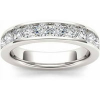 Carat T. W. Diamond 14kt vjenčani prsten od bijelog zlata