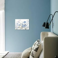 Bolje domove i bašte plavo divlje cvijeće Neuramljeno zidno platno 16x20