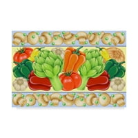 Zaštitni znak likovne umjetnosti' Veggies Frame ' platna Umjetnost Kimura Designs